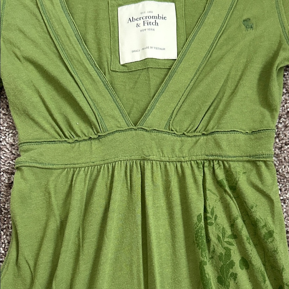 Viral Y2K vintage Abercrombie & Fitch Babydoll Top - Picture 6 of 10